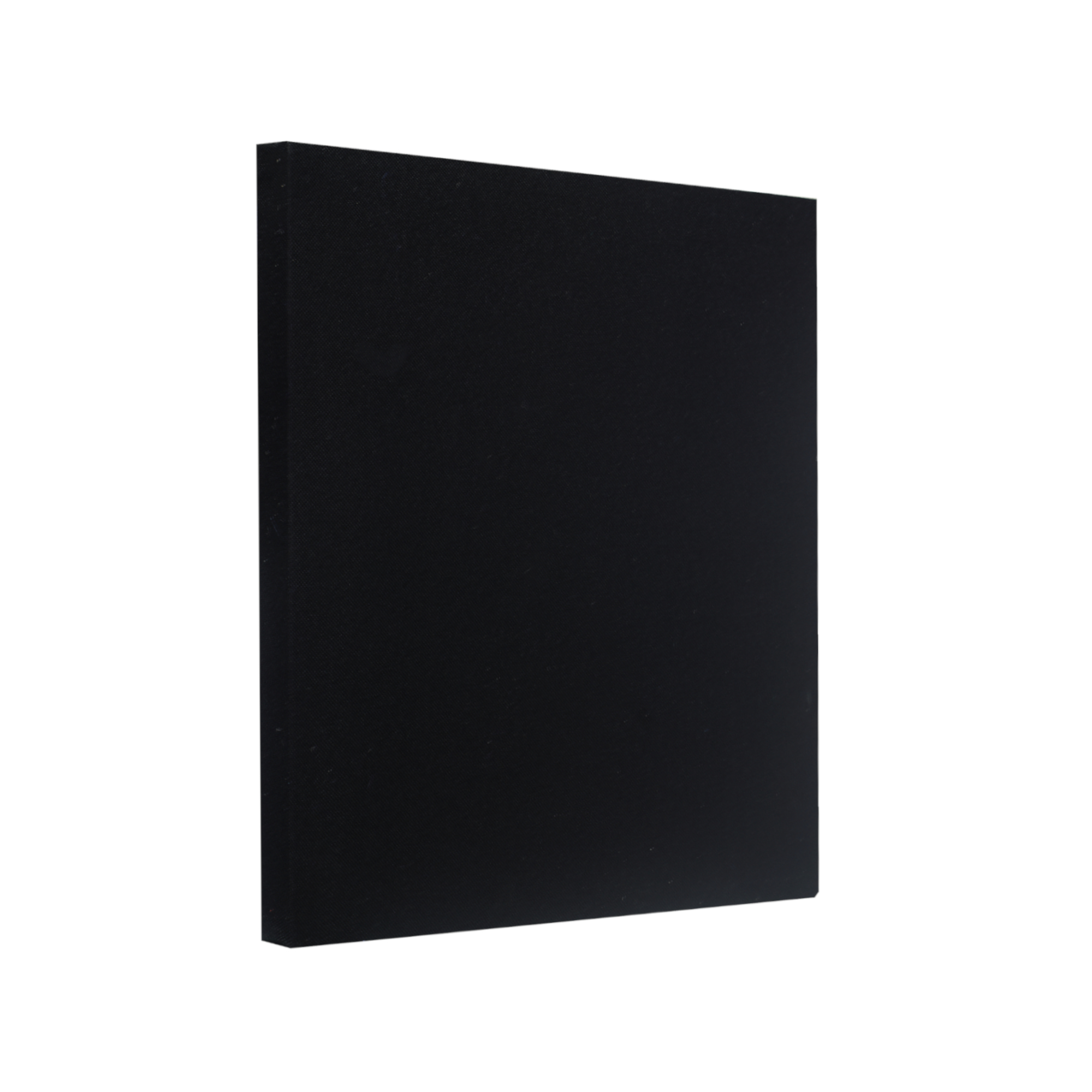 ATS Acoustics Tackable Acoustic Panel 24" x 24" x 2" Sound Absorbing Professional Studio Quality Tack Board Wall Panel (Pitch)