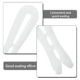thumbnail image 2 of 5pcs Vacuum Compression Storage Bag Clips Reusable Zipper Sealer For Clothes Bedding And Food Preservation Unique Bag Sealer, 2 of 5