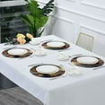 thumbnail image 5 of 15.4" Round Placemat Set of 4 Polyester Fabric Place Mats Non-Slip Dining Kitchen Table Mats for Kitchen Party Decor A Beautiful Autumn Forest, 5 of 5