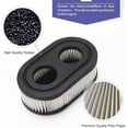 thumbnail image 4 of 4 Pcs Filtre à Air pour Tondeuse Compatible avec Moteur 798452 593260, 4 of 5