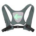 thumbnail image 2 of Yuarrent Chaleco de señal LED para ciclismo, chaleco de luz de señal de giro inalámbrico de seguridad para bicicleta, chalecos de advertencia Ciclismo Gris, 2 of 6