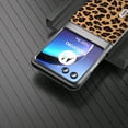 thumbnail image 5 of Decase For Motorola Razr 40ultra Slim Case,Fashionable Leopard Print Phone Holster for Women Men,Luxury High-quality PU Leather Durable Case Anti-Scratch Shockproof  Protective Cover,A, 5 of 5