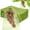Army Green, variant on Fruit Protection Bags with Drawstring, 100 Pack Green Mesh Netting Bags for Garden, Breathable Reusable Plant Covers to Protect Grapes, Vegetables & Flowers from Insects, Birds(7*9CM)