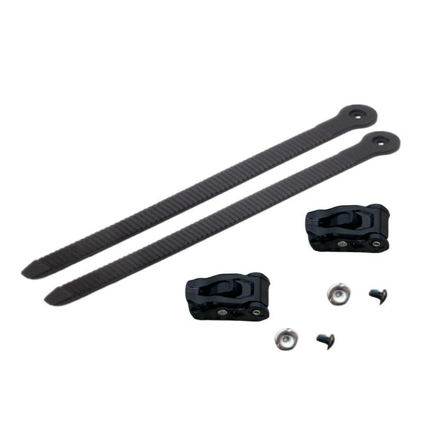 Hebillas de PVC duraderas para patines en línea con tornillos para hombre. 210 mm