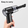 thumbnail image 3 of SPRING PARK Rechargeable Cordless Vacuum Cleaner 120W Strong Suction Dual Use Handheld Vacuum Cleaner for Car (2000mAh Battery Built-in), 3 of 7
