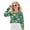 Christmas Cat Green, variant on COEQINE Girls Crop Top Sweatshirt Long Sleeve Crewneck Fall Winter Pullover Cute Casual Loose Fit Streetwear Clothes for Teen Kids Age 5-6, Cute Capybara Flower