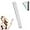 White, variant on Mini Dual-Purpose Curling Iron, Regulatem Ceramic Mini Hair Curler, 2-in-1 Portable Curling Wand and Flat Iron, USB Mini Dual Curling Iron