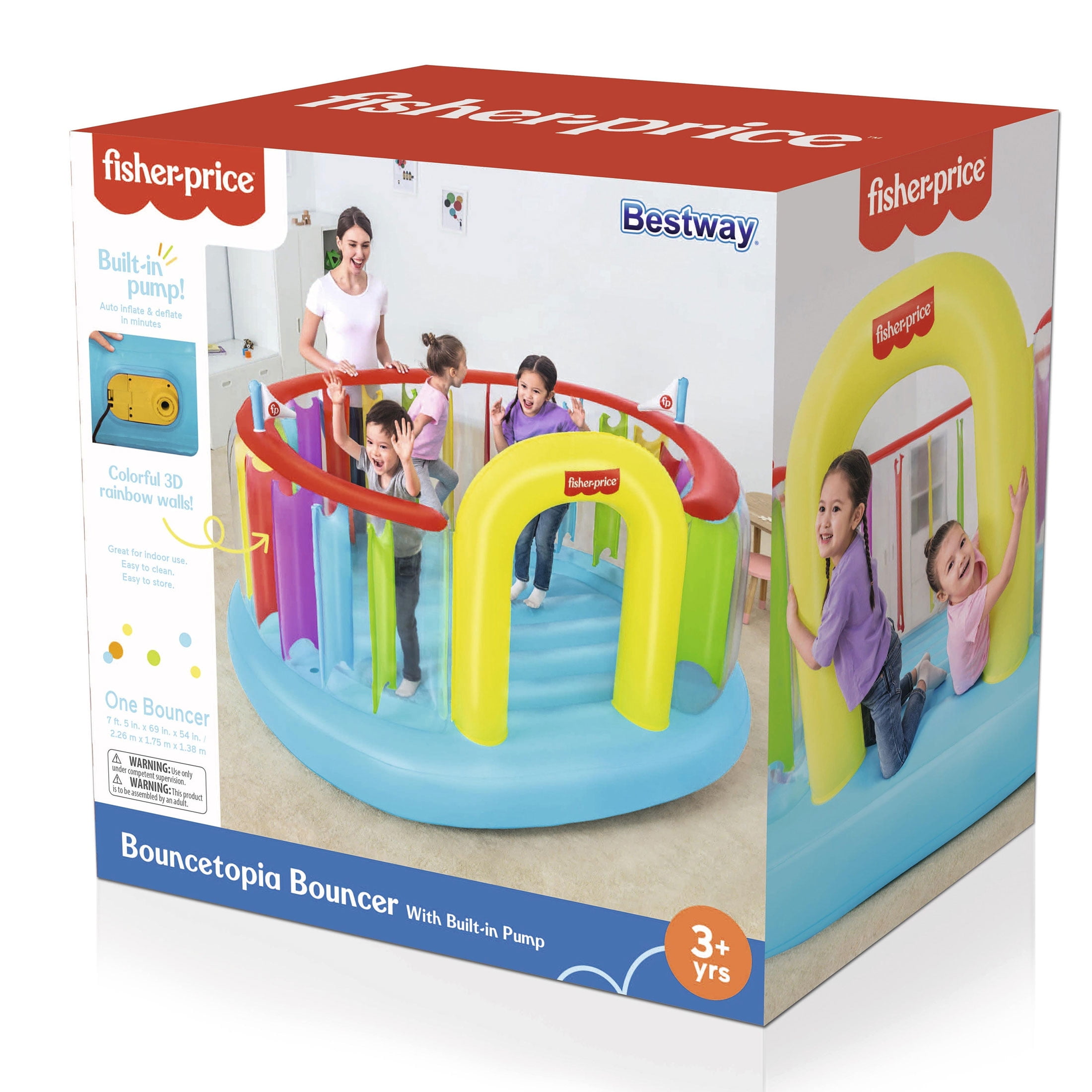 Fisher-Price Multi-Color Bouncer de PVC Infantil con Mexico Ubuy