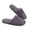 Grey, variant on 1 Pair Home Slippers Plush Solid Color Slip-on Soft Soles Coldproof Autumn Winter Flat Heel Anti Skid Couple Slippers Floor Footwear,Navy Blue