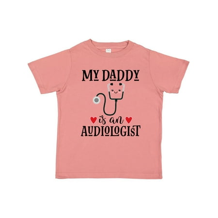 

Inktastic Audiologist Daddy Gift Toddler Boy or Toddler Girl T-Shirt