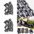thumbnail image 5 of Funny Chain Dog Leash for Pet Outdoor Walking and Training Leash for Cats and Dogs, 1.5 m, Grey, 5 of 9