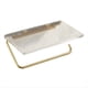thumbnail image 1 of Porta Rollos de Papel Higiénico para Pared, Portarrollos Sin Perforar, Accesorios de Baño, Color Dorado, 1 of 7
