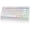 White, variant on AULA F75 - 75% Mechanical Keyboard, Gaming keyboard BT5.0/2.4GHz/USB-C, Hot Swappable Custom Pre-lubed Switches with Knob, RGB Backlit Shine-Through PBT Keycaps Creamy Sounding Keyboard
