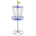 thumbnail image 2 of Wham-O PDGA Approved Official Frisbee Disc Golf Goal Targets, Blue (2 Pack), 2 of 6