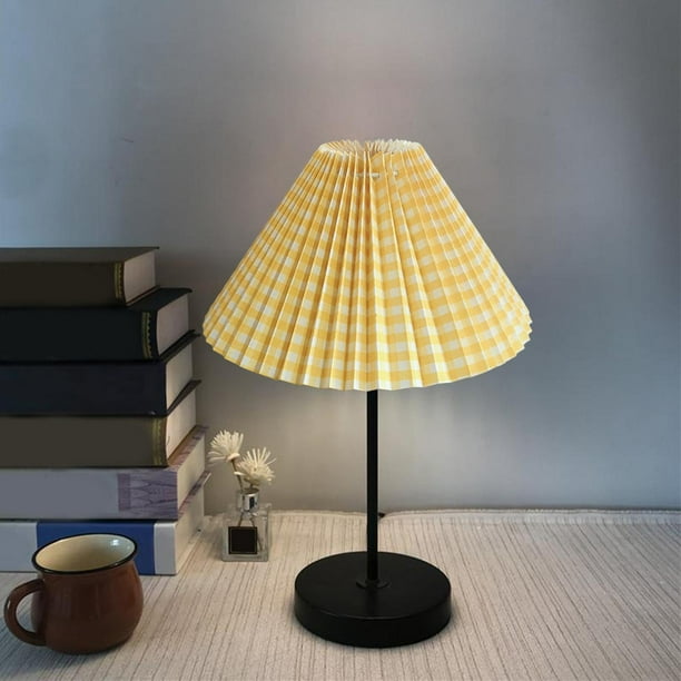 24cm Pleated Lampshade Table Fabric Lamp Shade Office Ceiling