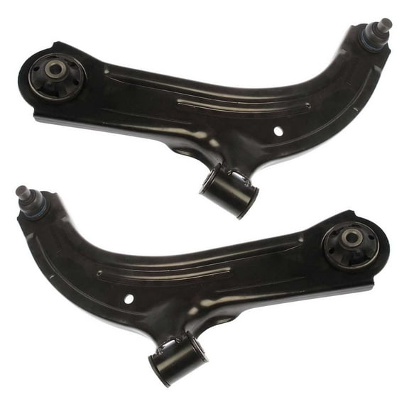 AutoShack Front Lower Control Arms and Ball Joint with Bushings Replacement for 2007-2012 Nissan Versa 2009-2014 Nissan Cube 2-PC Set