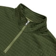 thumbnail image 3 of hotojiny Men's Quarter Zip Pullover Thermal Quarter Zipper Long Sleeve Golf Shirt Lightweight Big and Tall Fall Winter Sweatshirt, 3 of 6