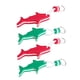 thumbnail image 1 of Paquete de 4 llaveros flotantes para navegar, surfear y nadar. 2x rojo y 2x verde, 1 of 9