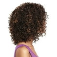 thumbnail image 3 of Wig with Bangs, Wigs for Women, Rose Hair Net Full Curly Wig Mix Colors Bob Hair Black Women Synthetic Wigs, 3 of 7