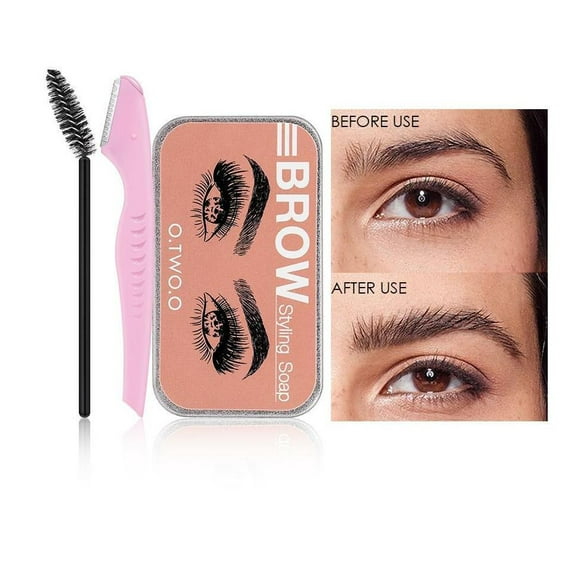 Eyebrow Wax With Trimmer Fluffy Feathery Eyebrows Gel For Eyebrow Styling Brow Sculpt Lift
