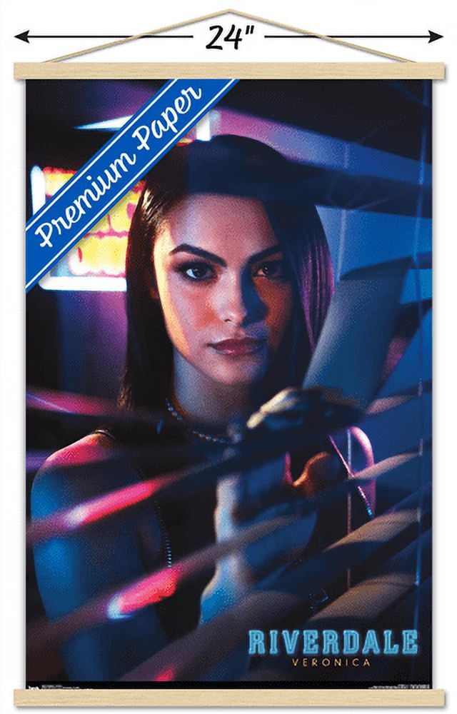Riverdale - Veronica Wall Poster with Wooden Magnetic Frame, 22.375" x 34"