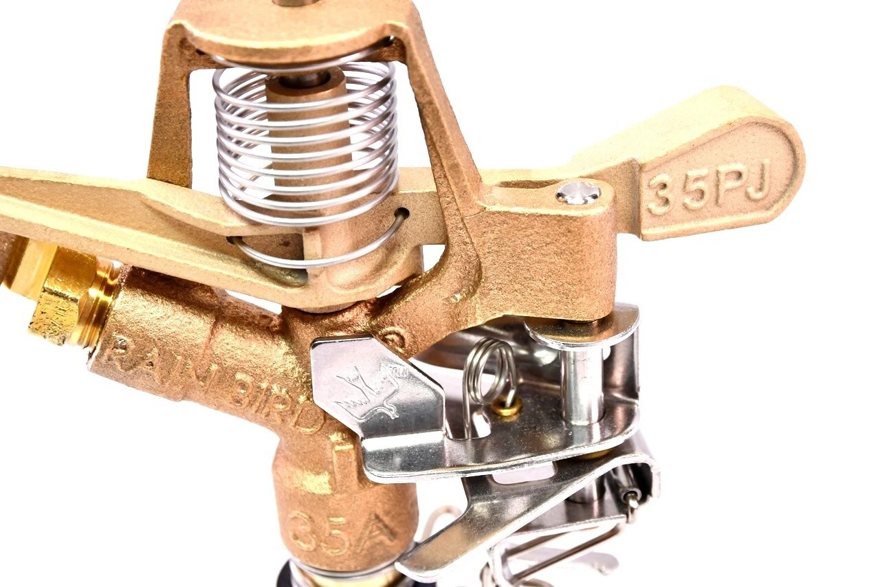 Rain Bird 35A-PJ Precision Jet PJ Brass Impact Sprinkler Adjustable 3/4"