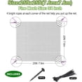 thumbnail image 4 of 25' x 25' Bird Netting Heavy Duty Nylon 3/4" Mesh Protect Fruit Trees, Plants and Vegetables, 4 of 5