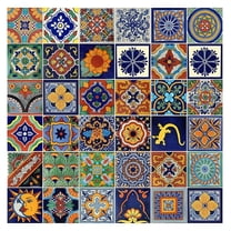 Mexican Tiles 4x4 Handpainted Hundred Pieces Assorted Designs