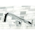 thumbnail image 3 of Kingston Brass KS6051CML Manhattan Two-Handle Wall Mount Roman Tub Faucet, Polished Chrome, 3 of 7