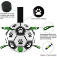 thumbnail image 4 of Juguete de fútbol interactivo para perros con etiquetas de agarre, pelota de agua duradera para perros de razas pequeñas y medianas, para interior y exterior, 4 of 4