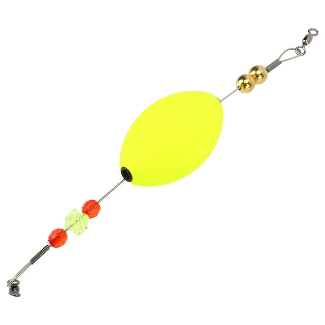 Bobber Stick, Bouée Sensible Forte Résistance à l'Eau Mousse Poisson Rouge Bouée en Liège pour Eau Profonde Orange, Jaune