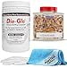 thumbnail image 3 of Dia-Glo (Diaglo) Dark Granite 1QT, Stone Granite Floor Polishing Compound - Tenax AGER 1/4 Liter - 16x16 Microfiber Cloth - Gloves - Bundle - 4 Items, 3 of 3