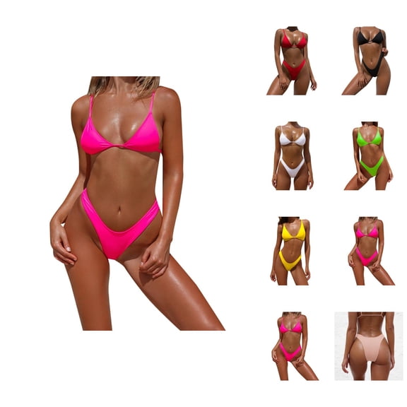 Bikini Sets for Women Print Push-Up Padded Bra Beach Womens Swimsuits Beachwear Swimwear Swimsuit 2026 New