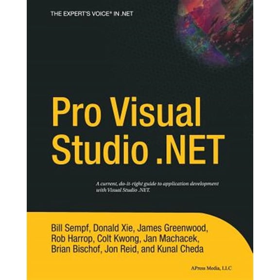 Pre-Owned Expert's Voice: Pro Visual Studio.Net (Paperback)