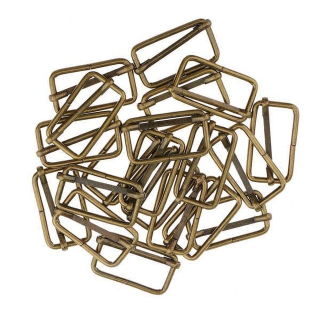 Paquete de 60 clips de hebilla de metal ajustables para correas de bolsos Strade Fareast Limited