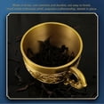 thumbnail image 4 of Taza De Café De Latón, Taza En Relieve De Latón Fácil De Limpiar Para Ceremonia Para Fiesta, 4 of 7