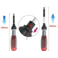 thumbnail image 4 of 11 In 1 Precision Ratchet Screwdriver Combo Set Telescopic Household Repair Tool, 4 of 9