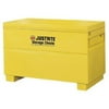 justrite 16030y safesite storage chest, 48" width x 31-1/8" height x 24" depth, yellow