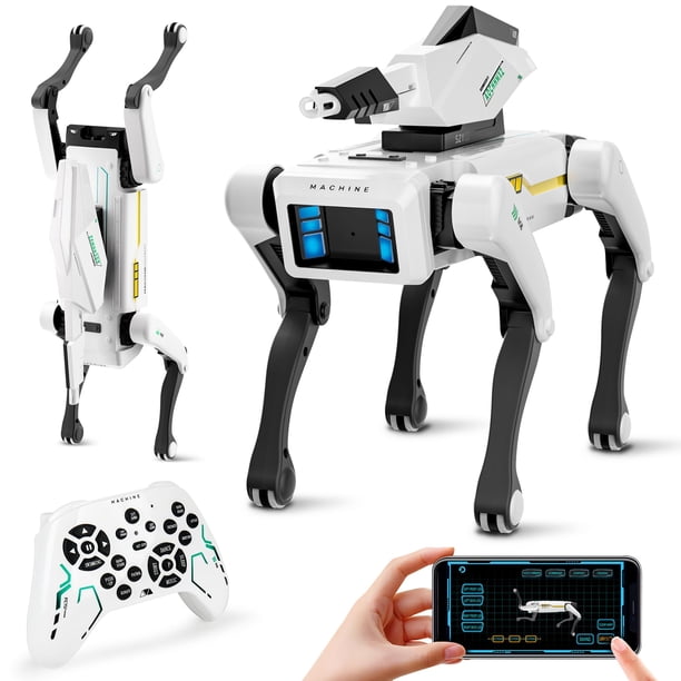 Robot Dog Dingdongwu Shoot Interactive STEM Pet para niños mayores de 6 años