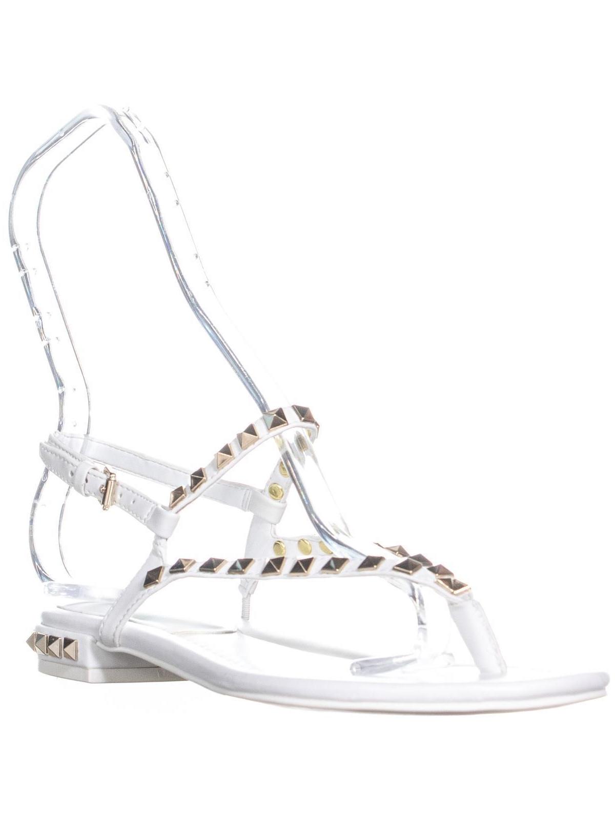 marc fisher pamali studded flat sandals