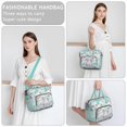 thumbnail image 6 of Pioneer Flower Floral Print Pattern Womens Lunch Box for Work,Insulated Large Lunch Bag for Tween and Teen,Loncheras Para Mujer,Leakproof Adult Lunch Bag for Work,Beach,Travel,Picnic,Camping, 6 of 7