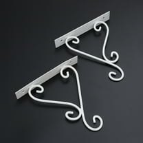 Hanging Hooks Hanging Bracket Wall Mount Flower Basket Hook Flower Pot Hanger for Bird Feeder Wind Chime Lanterns Patio Lawn Garden Decor