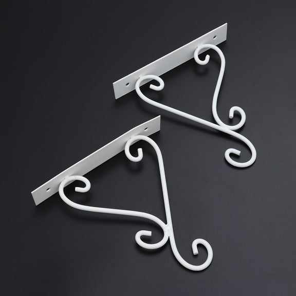 Hanging Hooks Hanging Bracket Wall Mount Flower Basket Hook Flower Pot Hanger for Bird Feeder Wind Chime Lanterns Patio Lawn Garden Decor