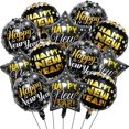 thumbnail image 1 of Decoraciones de globos de Año Nuevo Kaefsros, 12 unidades, Happy 2026, 1 of 7