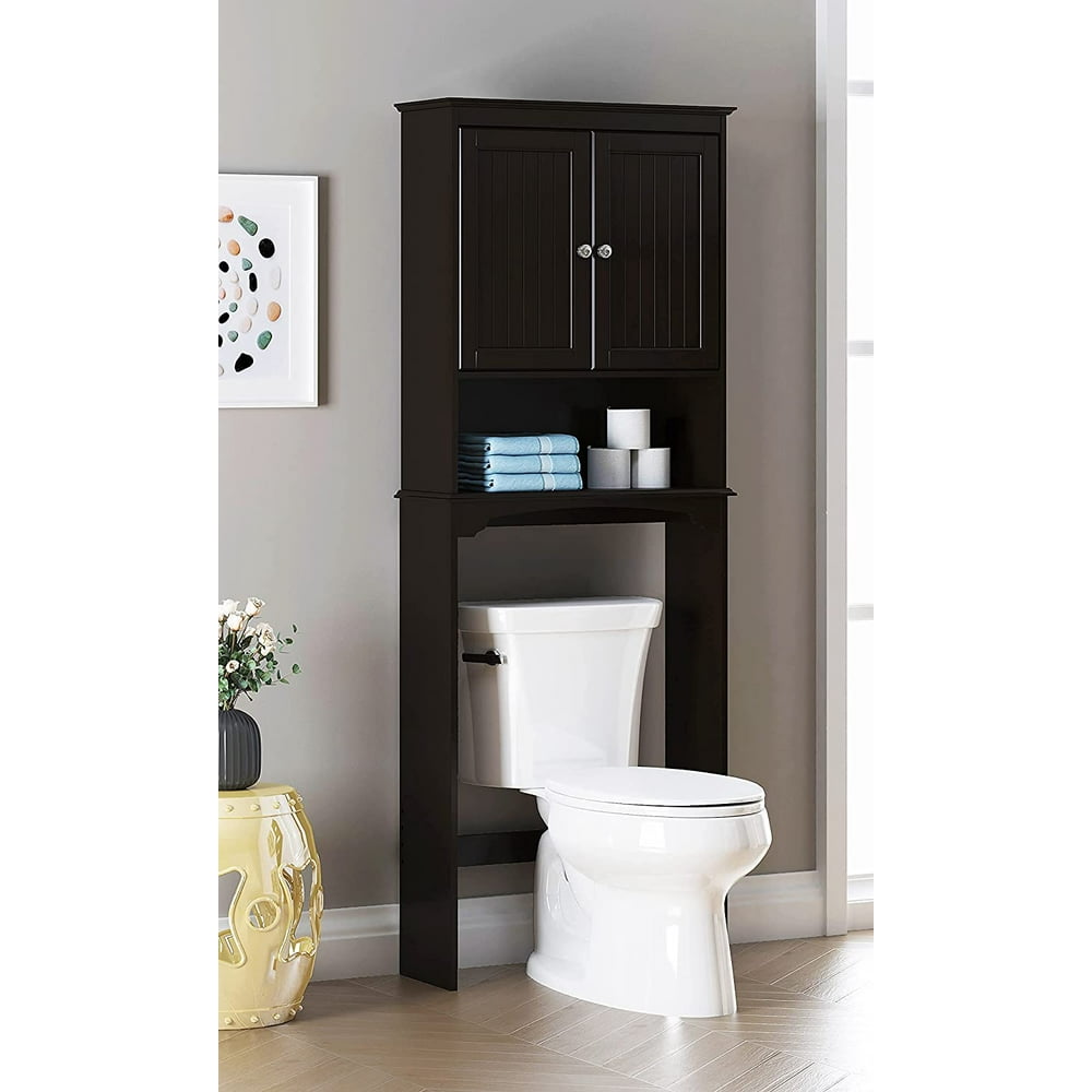 Spirich Home Bathroom Shelf Over-The-Toilet, Bathroom SpaceSaver ...
