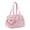 Pink, variant on QYMHOODS Waterproof Travel Duffel Bag with Multi-Pockets and Luggage Strap,White