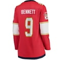 thumbnail image 3 of Women's Fanatics Sam Bennett Red Florida Panthers Home Breakaway Replica Jersey, 3 of 3