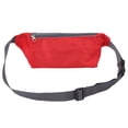 thumbnail image 4 of Cinturón para correr impermeable al aire libre bolsa para correr para mujeres hombres titular teléfono celular dinero llaves rojo, 4 of 8