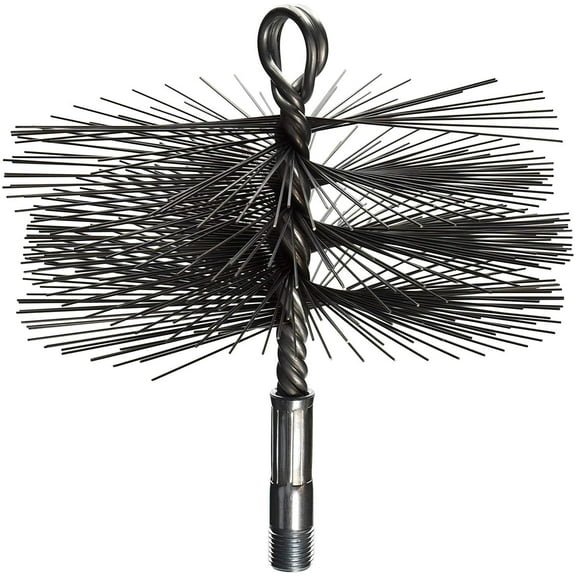 MEECO'S RED DEVIL 30600 6-Inch Round Wire Chimney Brush