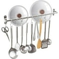 thumbnail image 4 of Kenally Estante para utensilios de cocina de acero inoxidable resistente y duradero, estantes para utensilios de cocina, ganchos deslizantes Artesanía, 4 of 6